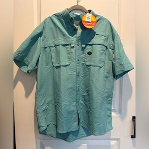 L.L. Bean Men’s Tropicwear Button Down Shirt